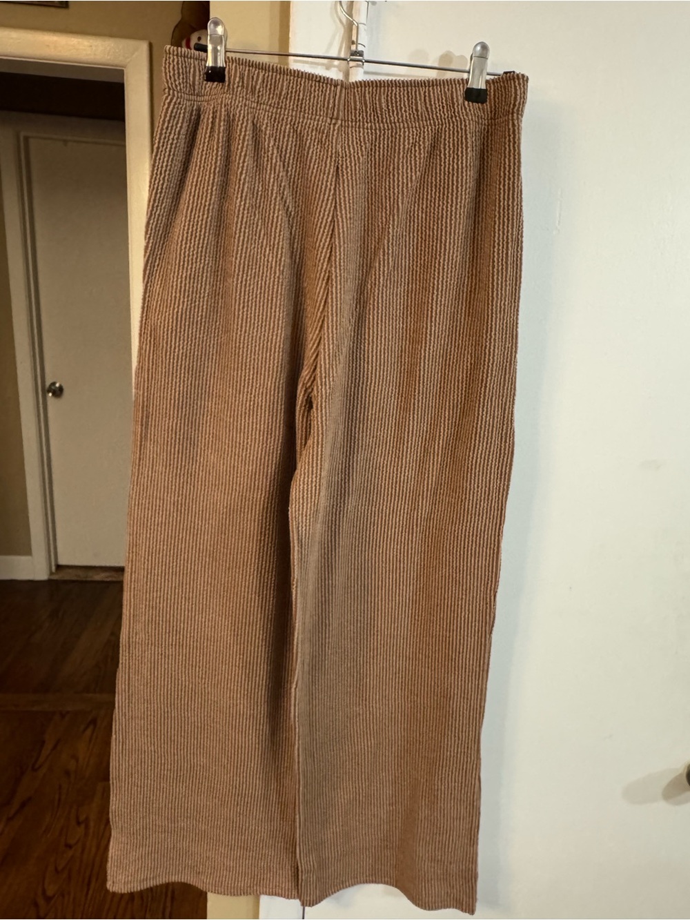 Zenana Outfitters Ribbed Two-Piece Set in Taupe Brown - Picture 8 of 10
